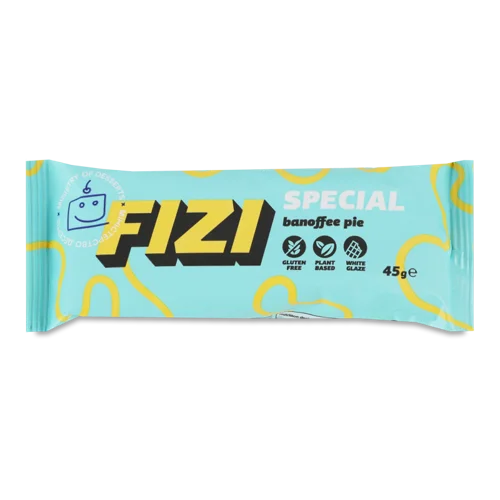 Батончик Banoffee Pie В Білий Глазурі, Спеціальний, в/ґ, 45г