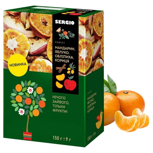 Компот Sergio Мандариновий 150г