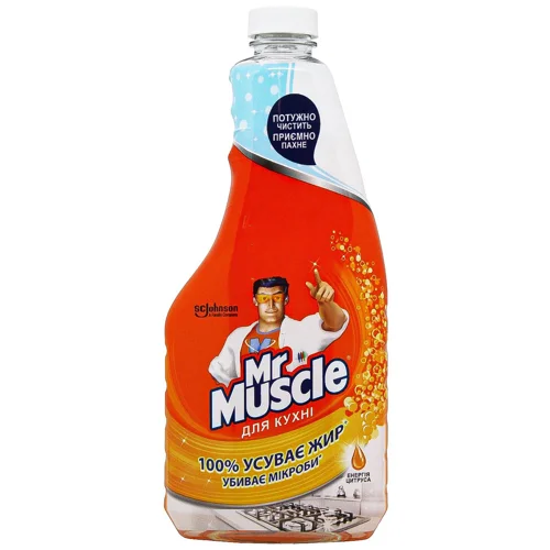 Засіб чистячий Mr.Muscle Енергія цитруса для кухні запаска 450мл