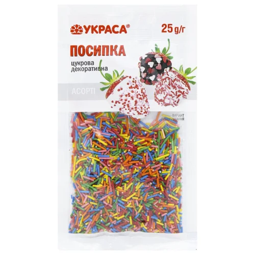 Посипка Украса Пасхальна 25г