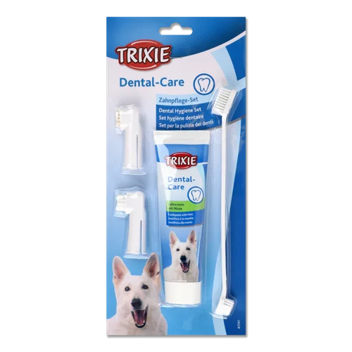 Зубна Паста для Собак З М'ятою, Набір Щіток №2561 Trixie, 100г