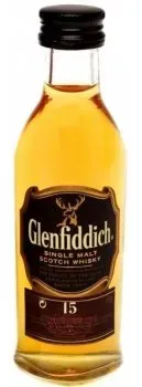 Віскі malt Glenfiddich 15yo Solera Reserve п/у, 0,05л