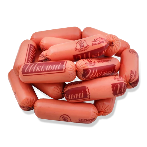 Сосиски Варені Вищого Ґатунку Шкільні М'ясовита, кг