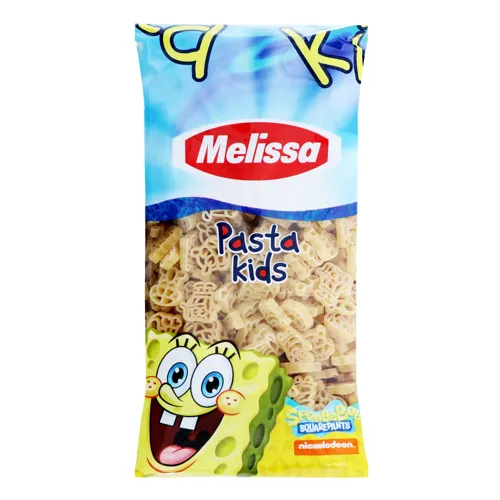 Вироби макаронні з твердих сортів пшениці SpongeBob SquarePants Pasta Kids Мelissa м/у 500г