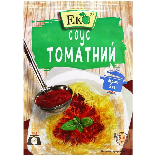 Приправа Еко Соус томатний 30г