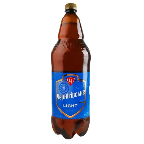 Пиво Чернігівське світле 4.3% (Light), 2л