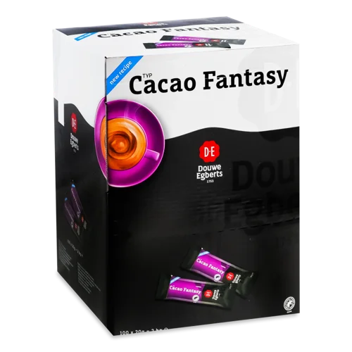 Напій Швидкого Приготування З Какао Cocoa Fantasy Douwe Egberts, Картонна Упаковка 100х20г