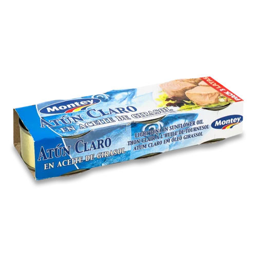 Тунець Шмат Вищого Ґатунку В/О, З/Б, 3 Х 80 Г