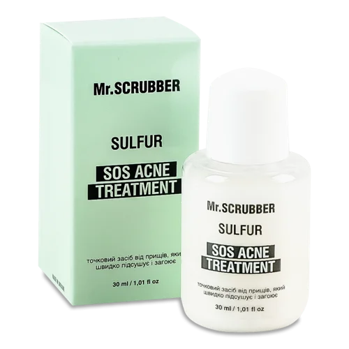 Засіб Від Прищів Точковий SOS Acne Treatment Mr.Scrubber 30мл