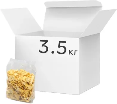 Упаковка печенья Грона Крекер Морской круиз з луком 3.5 кг