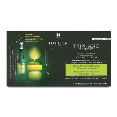 Сироватка Для Волос Triphasic Progressive Rene Furterer 8х5.5мл