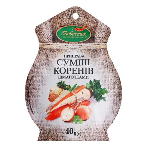 Приправа шматочками Суміш коренів Любисток д/п 40г