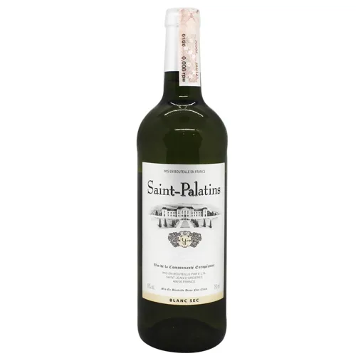Вино Vue de La Communaute Europeenne Saint-Palatins Blanc Sec біле сухе 11% 0,75л
