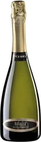 Ігристе вино сухе Toso Brut Millesimato 0.75л