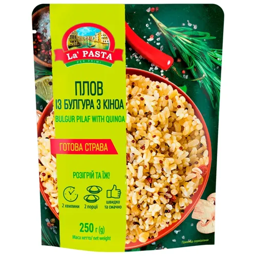 Плов La Pasta Per Primi із булгура з кіноа 250г