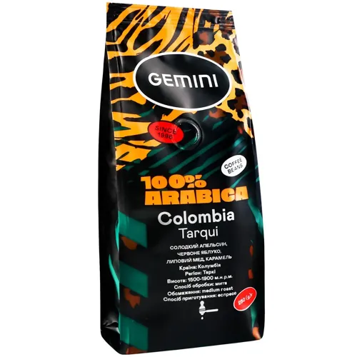 Кава зернова «Colombia Gemini» 250г