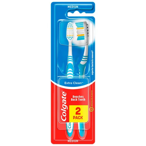 Зубна щітка Colgate Extra Clean 2шт