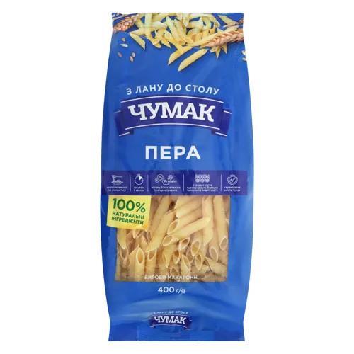 Вироби макаронні Пера Чумак м/у 400г