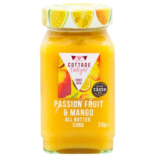 Курд Cottage Delight з маракуйї і манго 310г