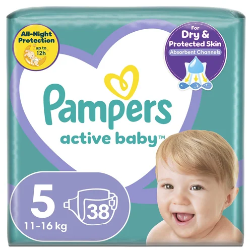 Підгузки Pampers Active Baby Junior 5 11-16кг 38шт