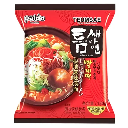 Локшина Paldo Teumsae Ramen швидкого приготування 120г