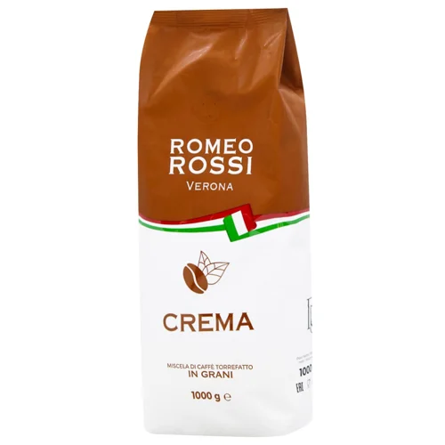 Кава Romeo Rossi Crema в зернах 1кг