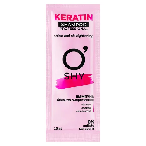 Шампунь O'Shy Keratin саше 15мл