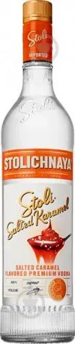 Горілка Столична Stoli Salted Karamel 37,5% 0,7л