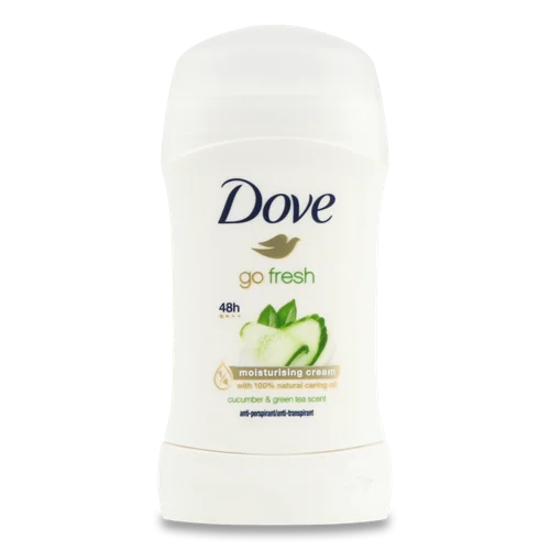 Антиперспірант-олівець Cucumber & Green Tea Go Fresh Dove, 40 мл