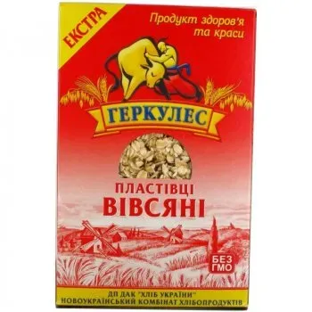 Геркулес Пластівці вівсяні Екстра 700г