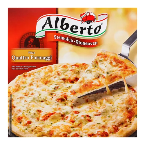 Піца заморожена Quattro Formaggi Alberto 320г