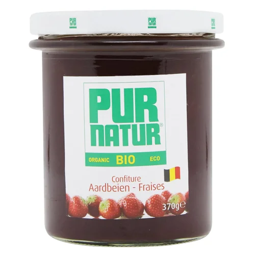 Джем PurNatur Полуничний 370г