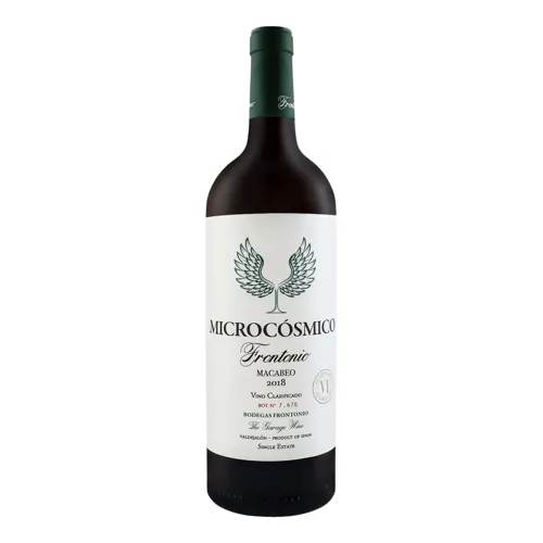 Вино 0.75л 13.5% біле сухе Microcosmico Macabeo 2018 Bodegas Frontonio