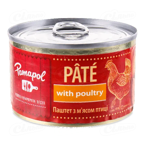 Паштет Pamapol з курятиною, 155г