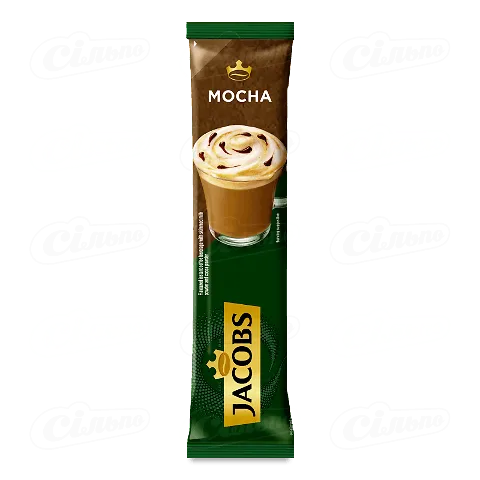 Напій кавовий Jacobs 3 в 1 «Мока» «Какао», 19,6г
