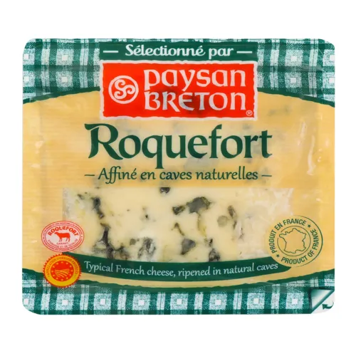 Сир 52% Roquefort Paysan Breton лоток 100г