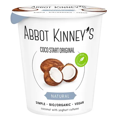 Йогурт кокосовий Abbot Kinney's Натуральний органічний 0,4л