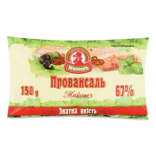 Майонез Провансаль 67% Жирновъ, 150г