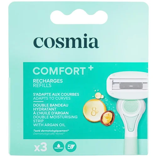Касети змінні Cosmia Comfort+ 5 лез 3шт