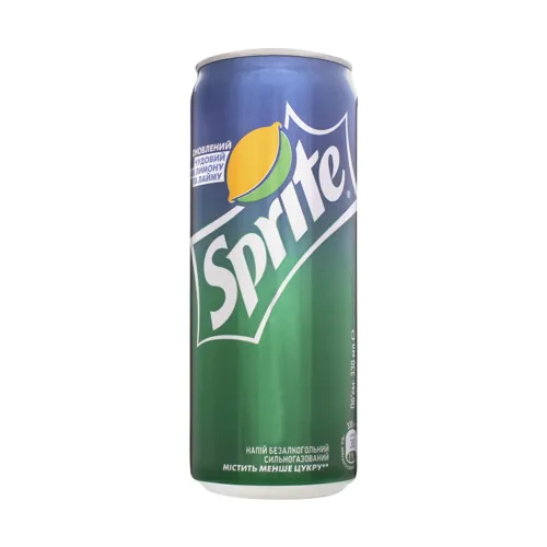 Напій Sprite безалкогольний сильногазований на ароматизаторах  з/б 330мл
