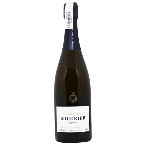 Вино ігристе Bougrier Vouvray Premiere Idylle Brut біле брют 12,5% 0,75л