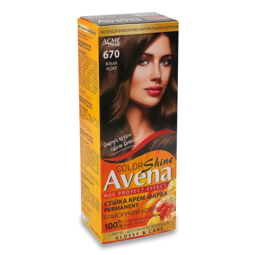Крем-фарба Для Волосся Стійка Shine Color №670 Avena, 1шт