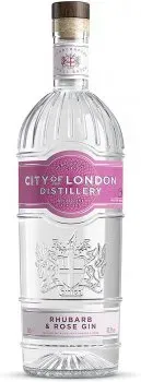 Джин City of London Distillery Ревінь та Роза 0.7л 40.3%