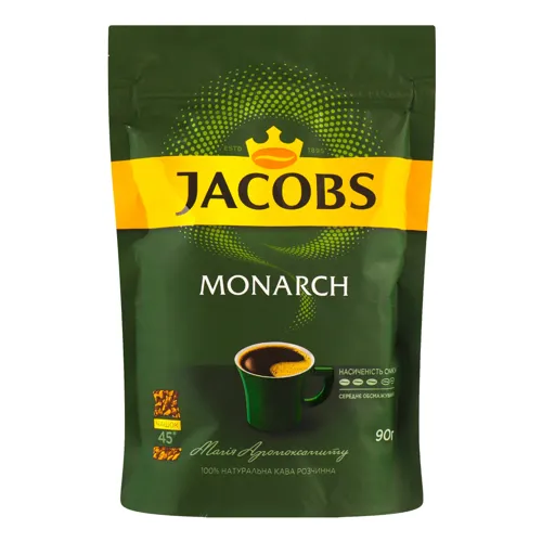 Кава натуральна розчинна сублімована Monarch Jacobs д/п 90г