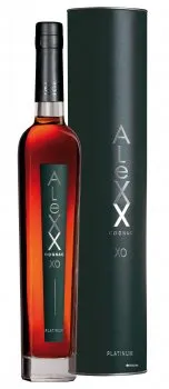 Коньяк ALeXX Platinum XO в тубусі, 0,5л