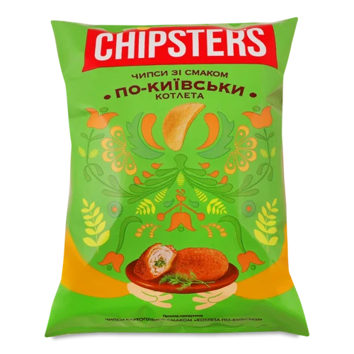 Чипси Картопляні Chipster's, Вищого Ґатунку, 100г
