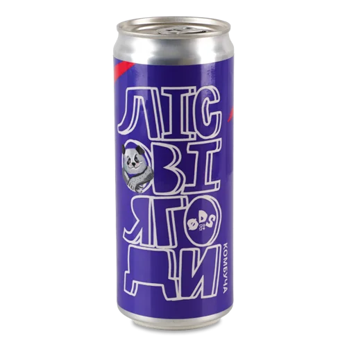 Комбуча Лісові Ягоди, в/ґ, з/б 330мл