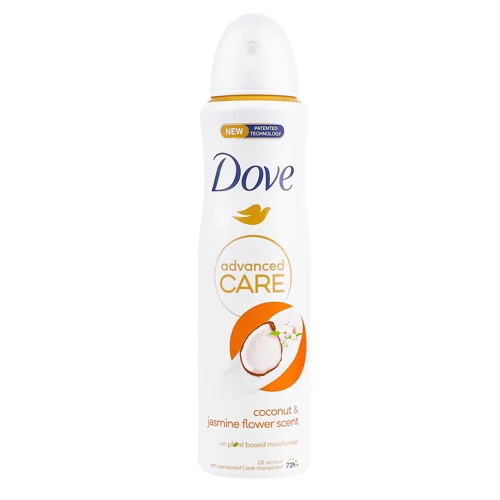 Антиперспірант аерозольний Dove Advanced Care кокос та цвіт жасмину 150мл