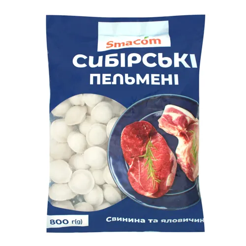 Пельмені Сибірські SmaCom м/у 800г