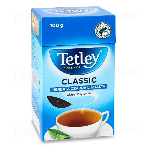 Чай Класичний листовий Tetley, 100г